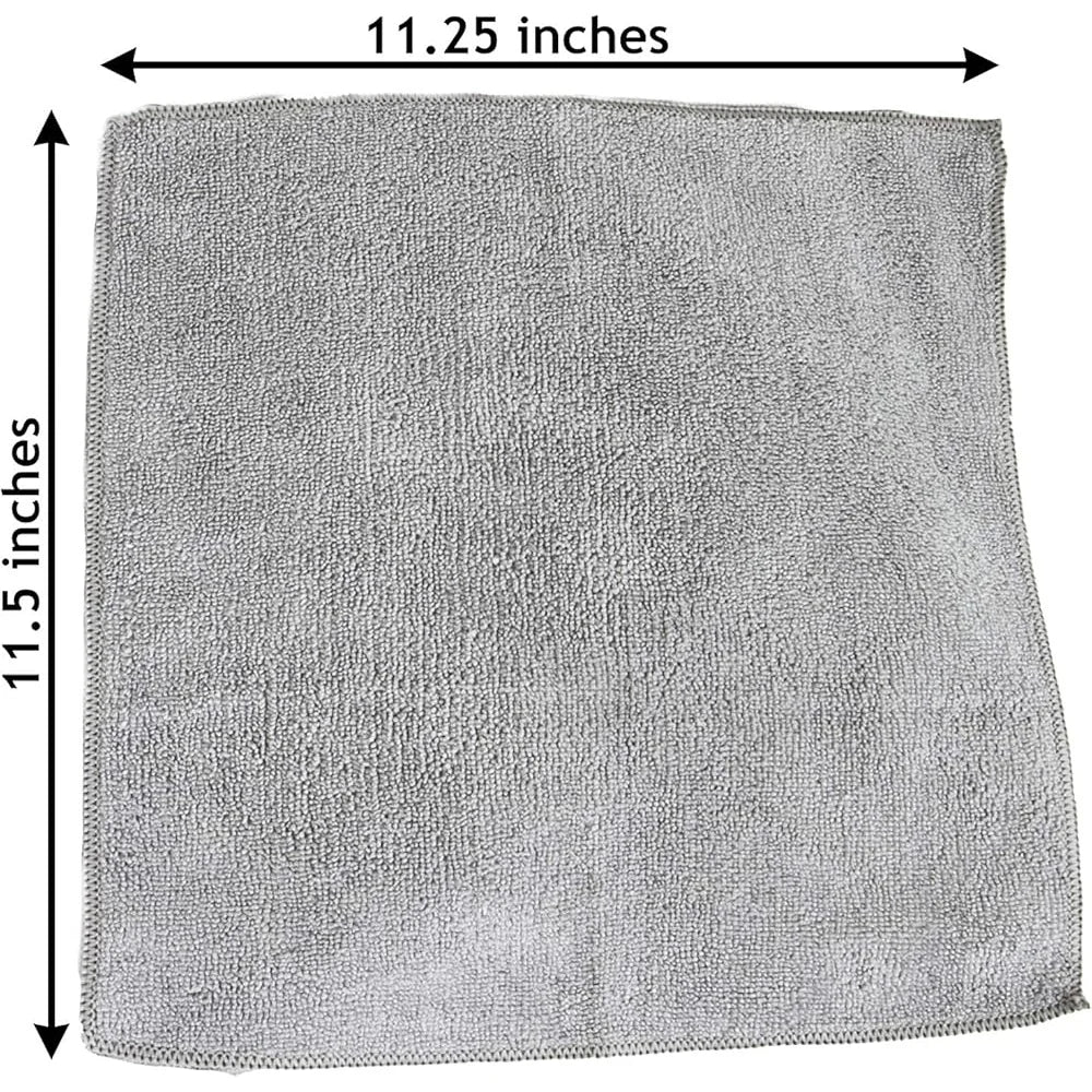 Reusable Microfiber Cleaning Cloths Set Of 20 Ultra Soft Absorbent Streak Free