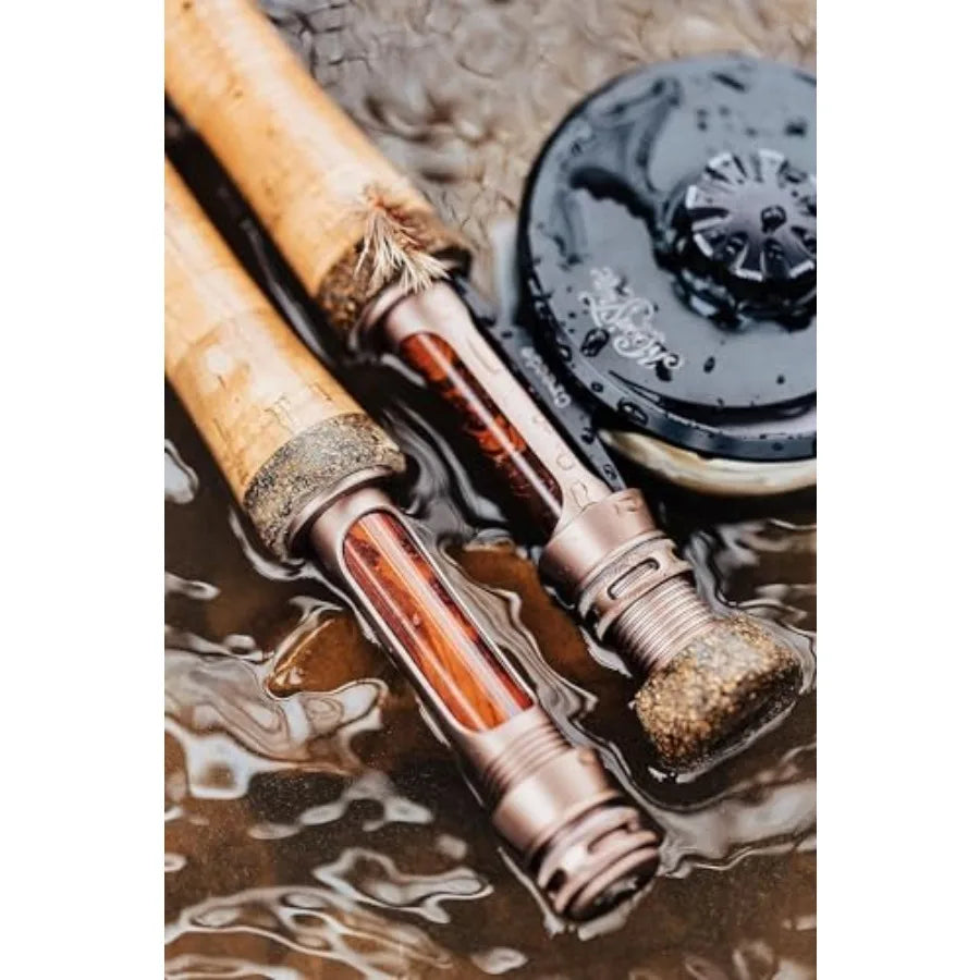 Moonshine Rod Co. Fly Fishing Rod With Case And Extra Tip Variable Action