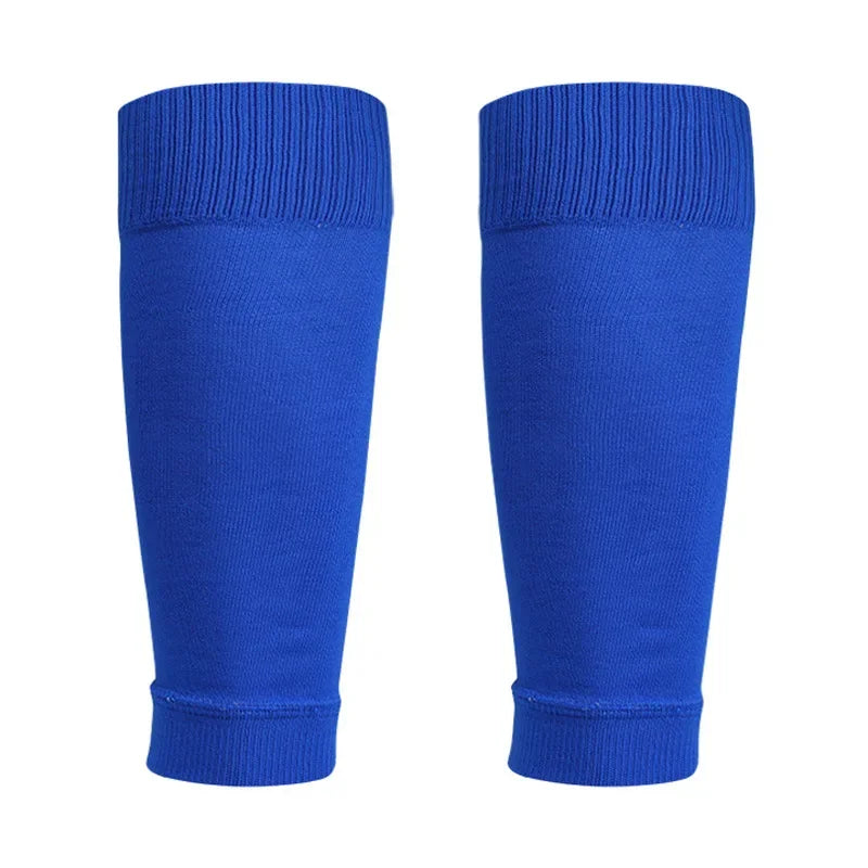 Mens Knee High Leg Warmers Sports Socks Calf Shin Guard