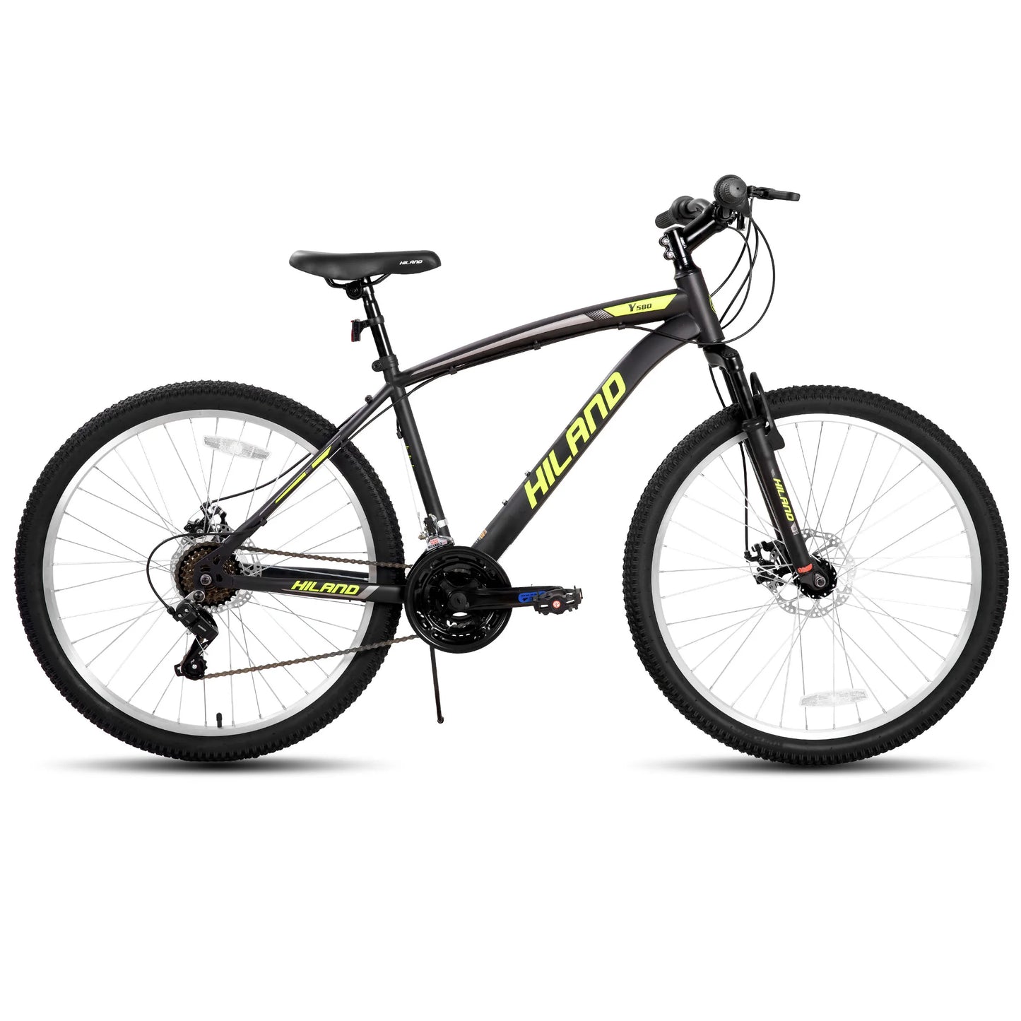 Hiland 26 Inch Mountain Bike 18 Speed Dual Disc Brakes