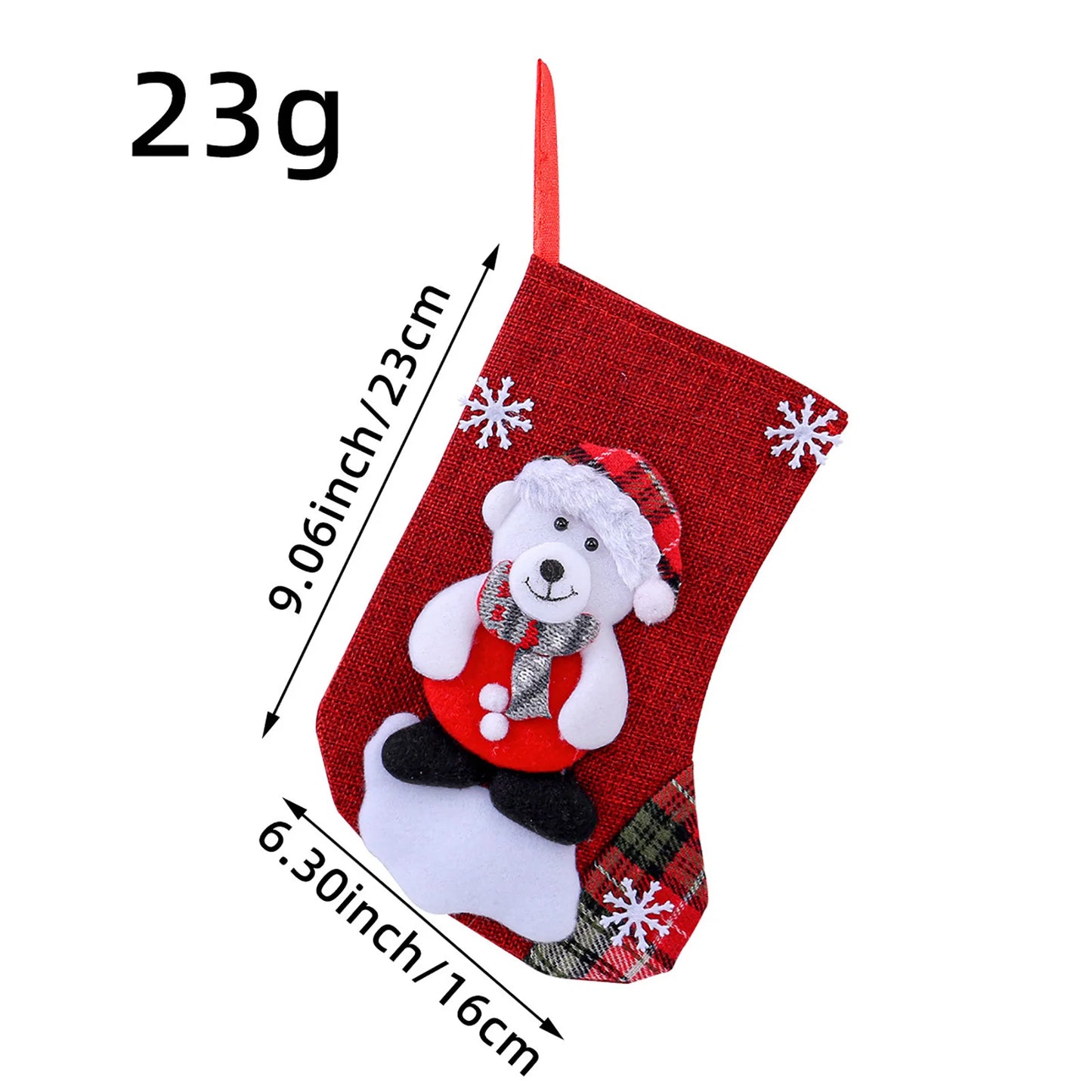 Embroidered Snowman Christmas Stockings For Fireplace Decor 2025 Gift