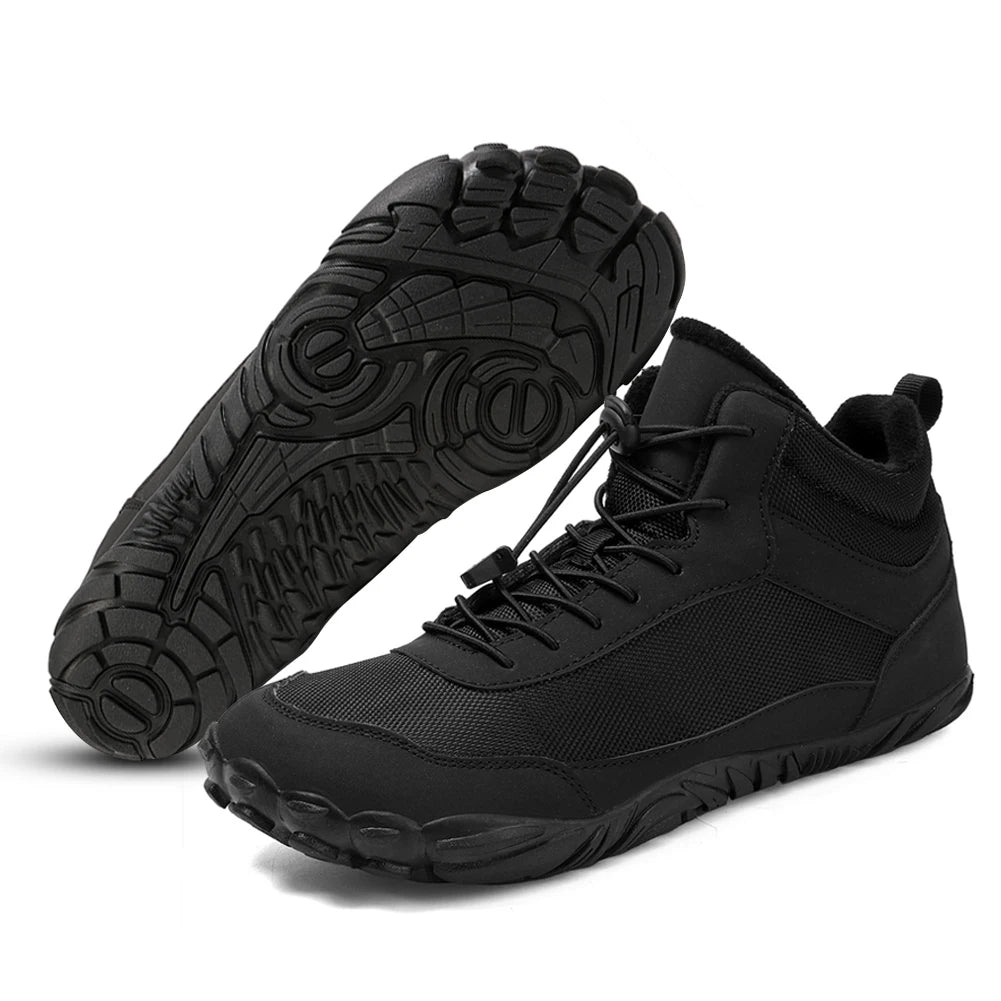 Men Waterproof Breathable Barefoot Shoes and Ankle Boots for Outdoor Sports