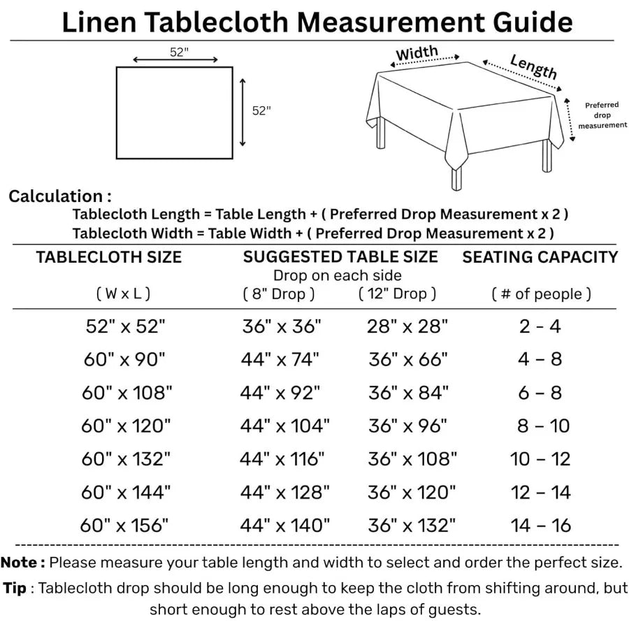 Linen Blackwatch Square Tablecloth 52x52 Inch 100 Percent Blue Green Plaid