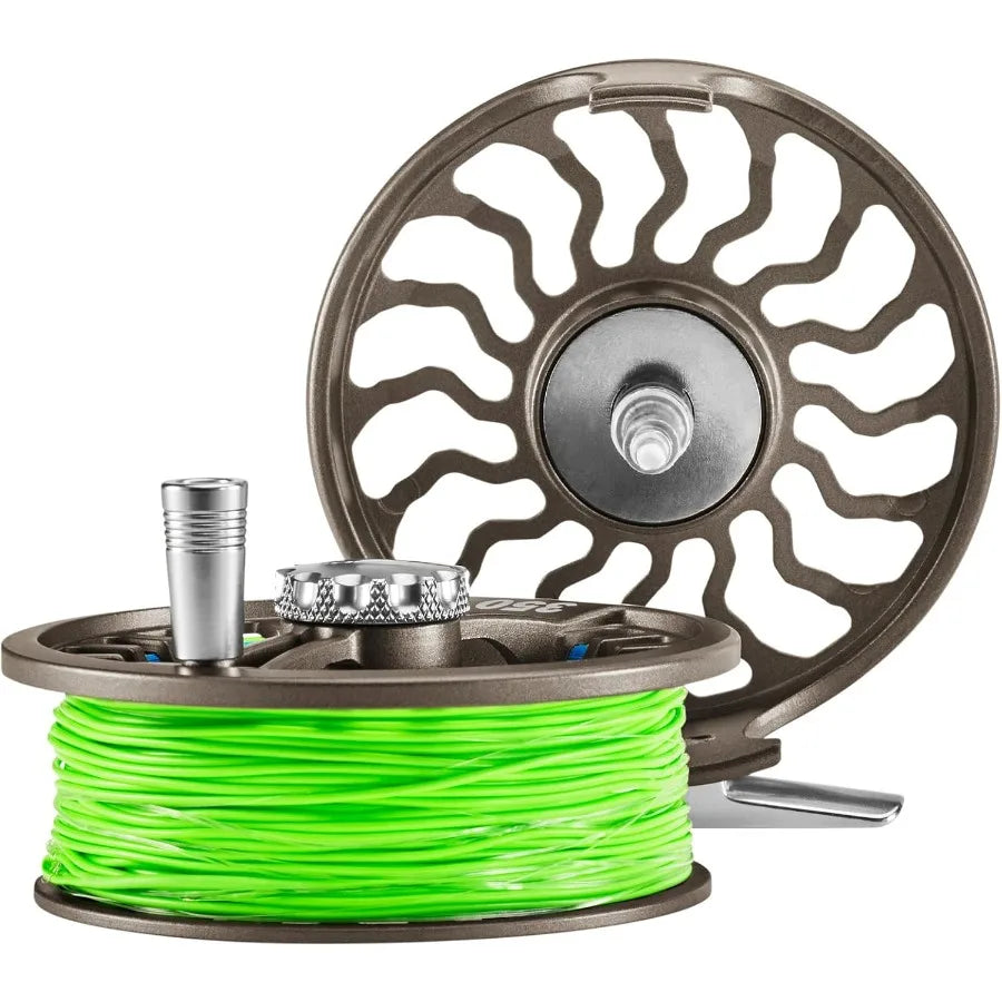 PreLoad 2.0 Fly Reel For Freshwater And Saltwater Fishing Lightweight Drag