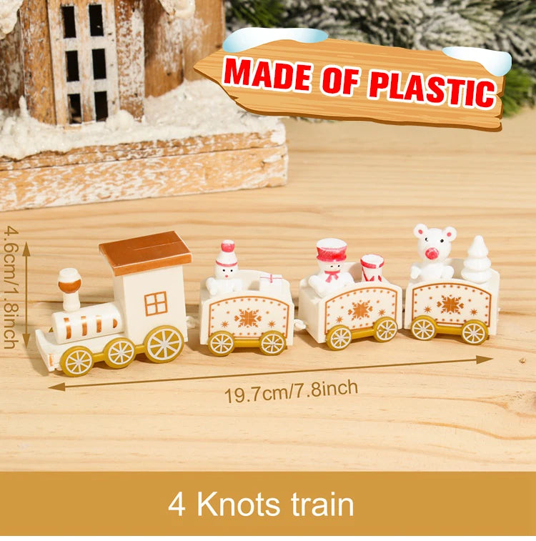 Christmas Train Decoration For Home Christmas Ornament 2024 2025 Decor