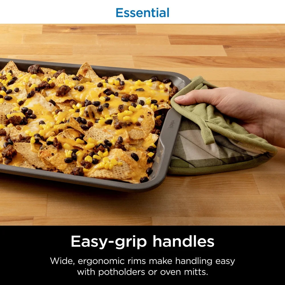 Heavy Duty Non Stick Baking Sheet 11 By 17 Inch Aluminum Oven Safe Dishwasher Safe Easy Clean Heat Resistant Cookware