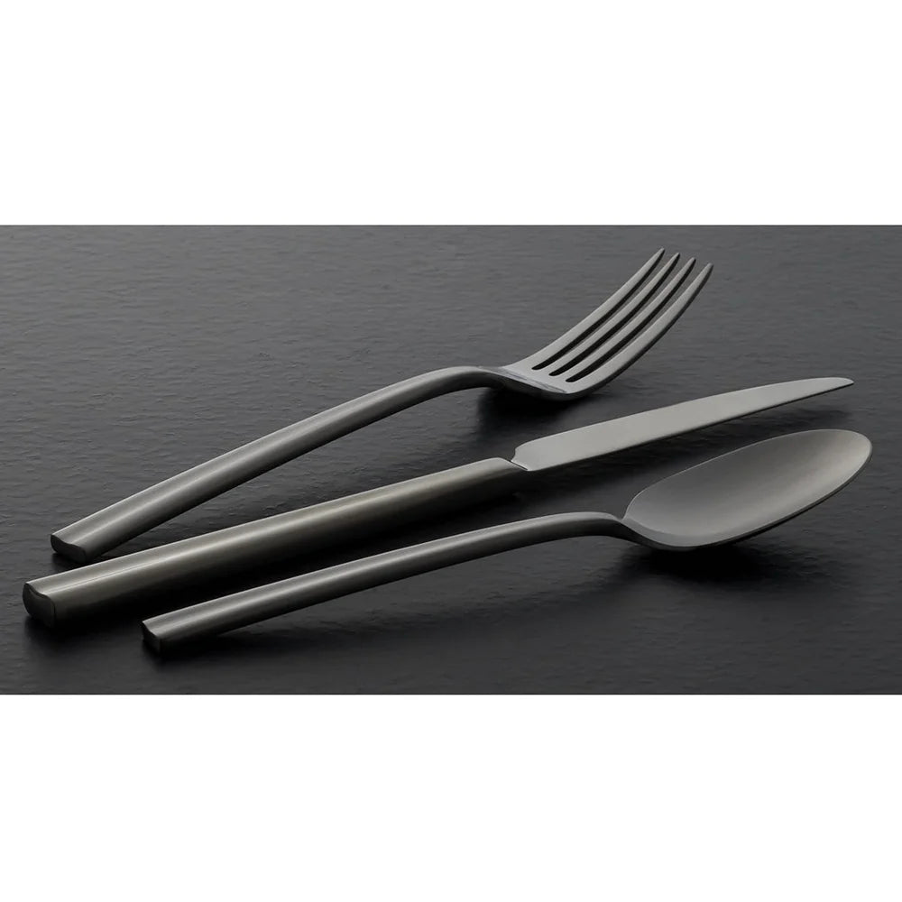 45 Piece Stainless Steel Flatware Set for 8 Includes Dinner Forks Knives Spoons Teaspoons Salad Forks Serving Utensils