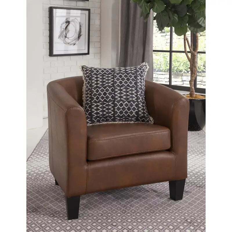 Navy White Throw Pillow Modern Design Decorative Couch Cushion Soft Fabric