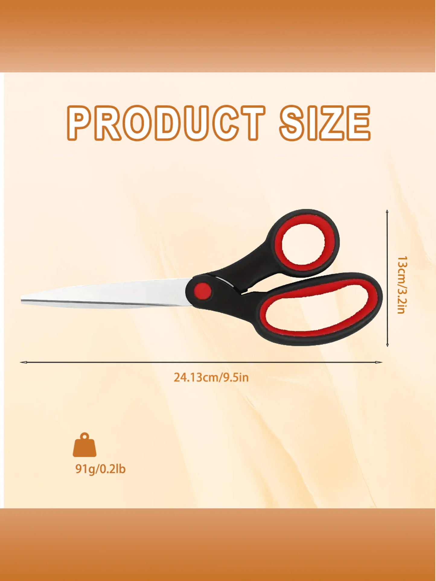 Durable Stainless Steel Kitchen Scissors Ergonomic For Poultry Fish Barbecue