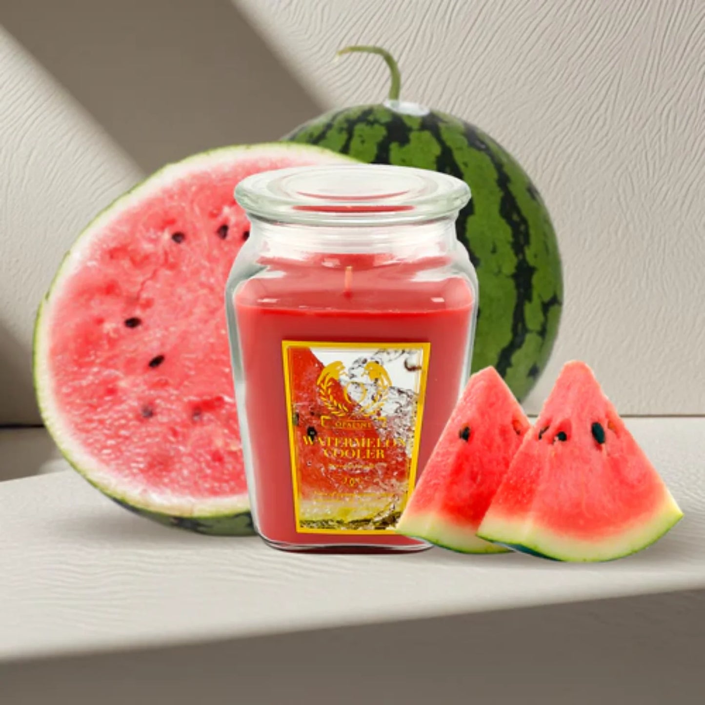 Toccata Aroma Scented Candles 18oz Diamond Jar Six Scents