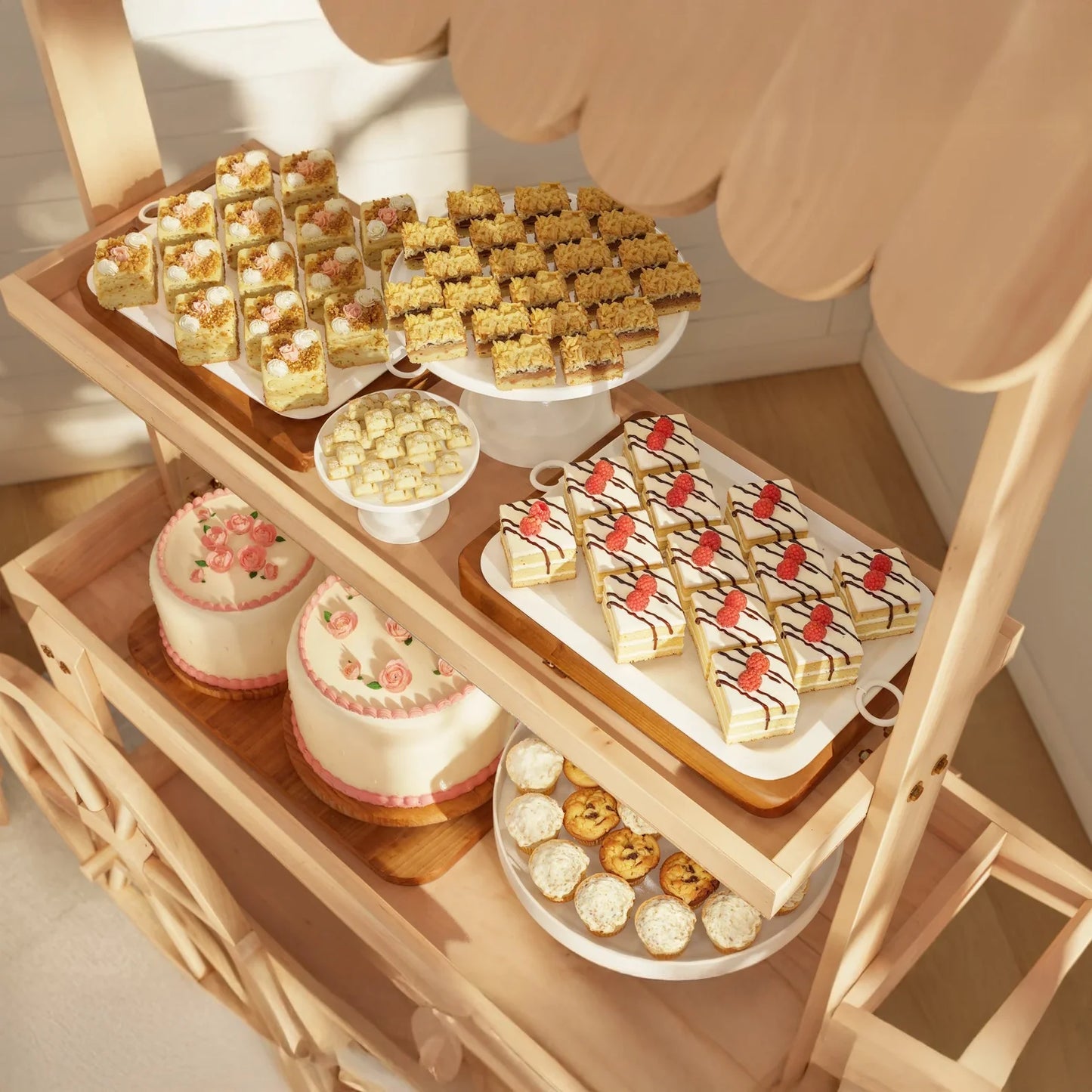 DIY Lemonade Stand Collapsible Event Cart Plan For Weddings