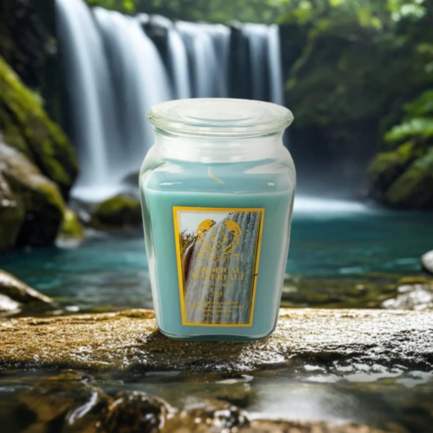 Toccata Aroma Scented Candles 18oz Diamond Jar Six Scents