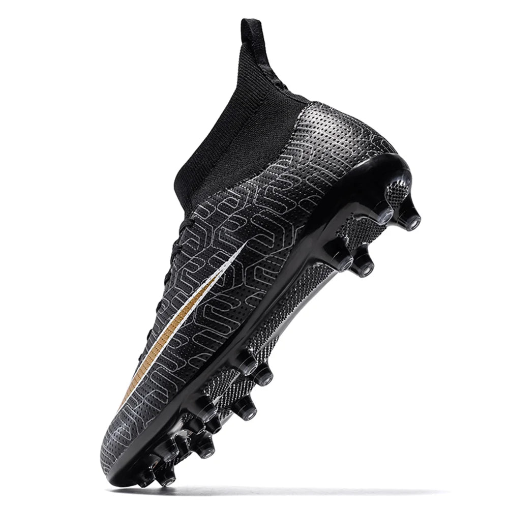 Unisex Football Cleats Firm Ground Outdoor Soccer Shoes