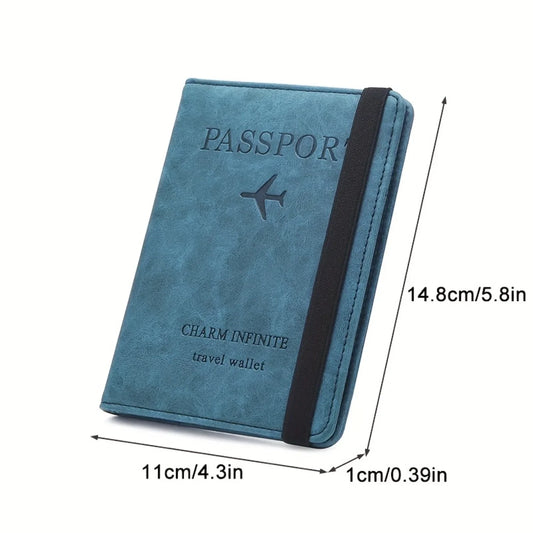 RFID Anti Theft Multi Card Passport Bag Travel Document Holder