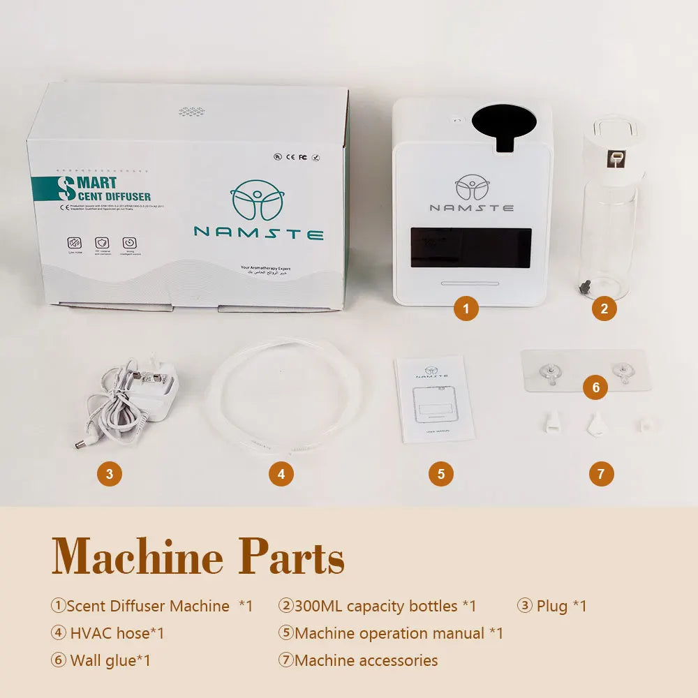 Namste WiFi Bluetooth Aromatherapy Diffuser Air Purifier 300ml for Home HVAC