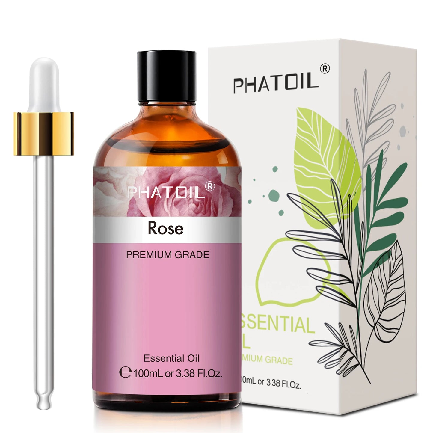 Phatoil 100ml Essential Oil For Diffuser Lavender Jasmine Vanilla Eucalyptus