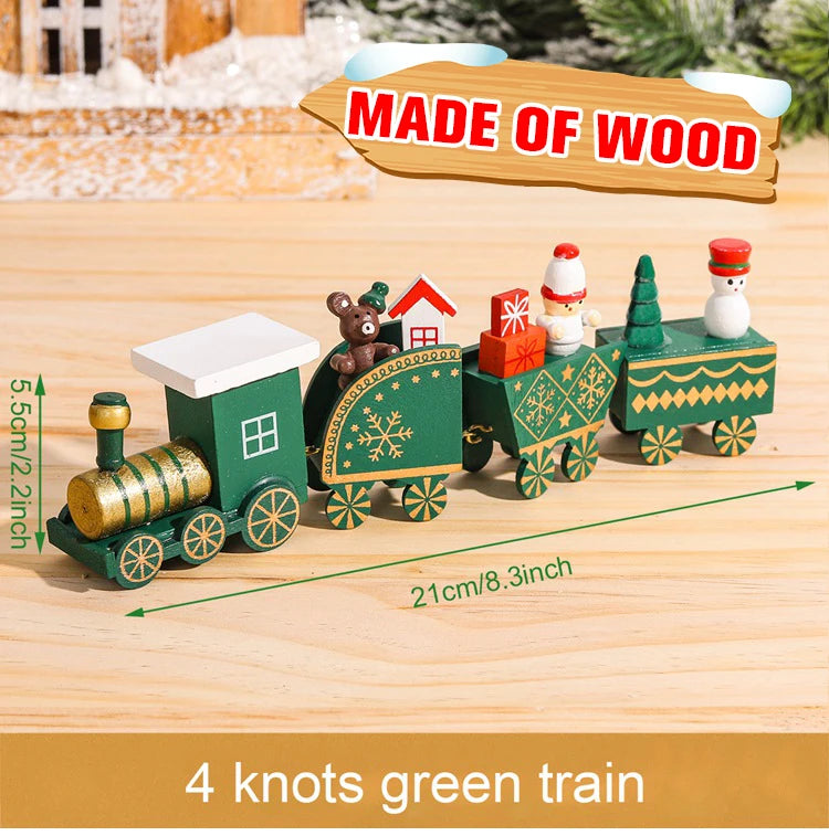 Christmas Train Decoration For Home Christmas Ornament 2024 2025 Decor