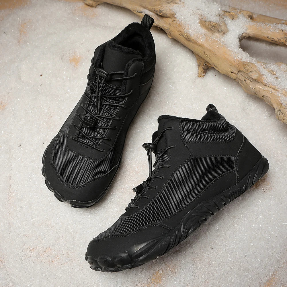 Men Waterproof Breathable Barefoot Shoes and Ankle Boots for Outdoor Sports