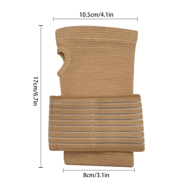Wrist Guard Elastic Bandage Gloves Carpal Protector For Arthritis Sprain Support