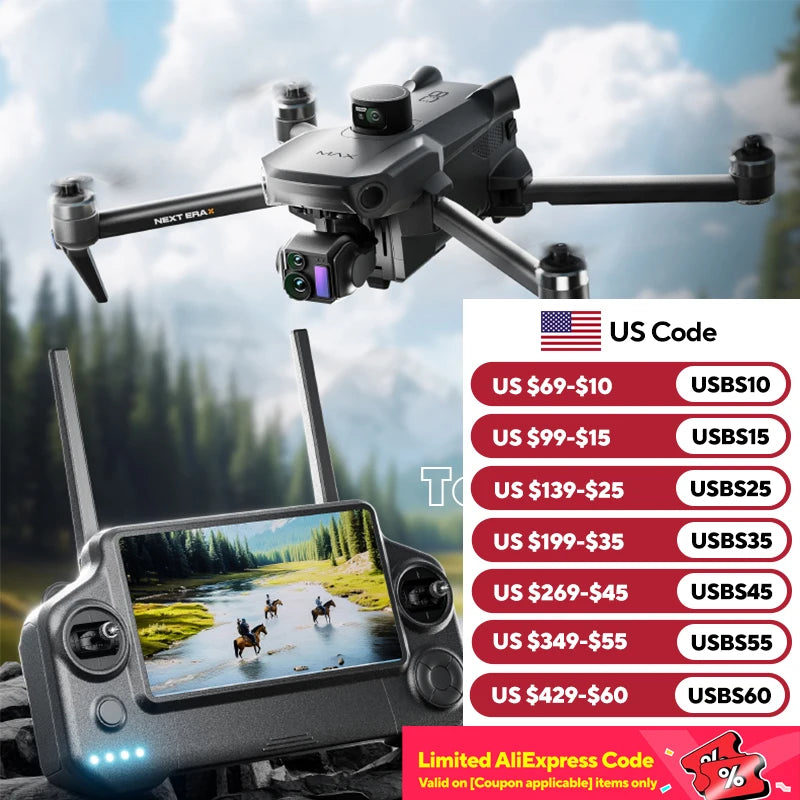 P7 Max GPS Drone 8K With Screen Remote Control 20km Digital Image Transmission