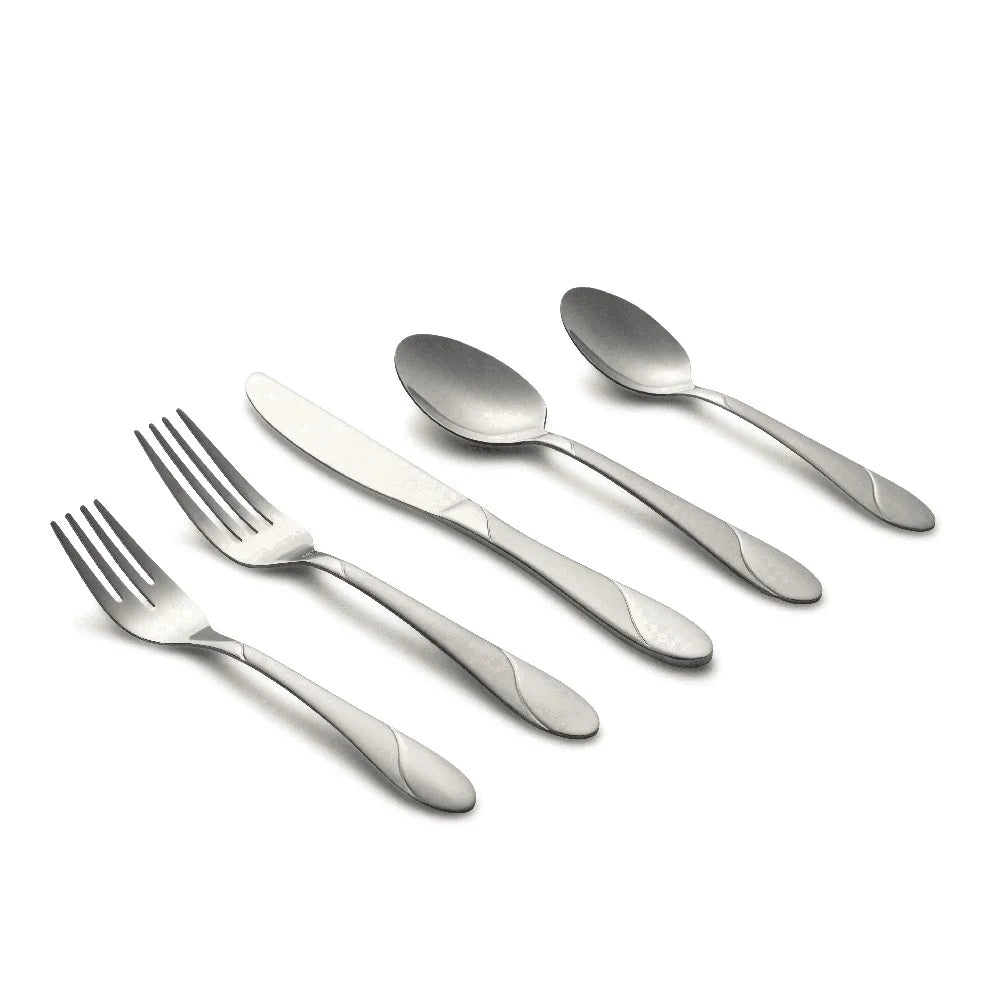 89 Piece Stainless Steel Flatware Set Service For 12 Dishwasher Safe