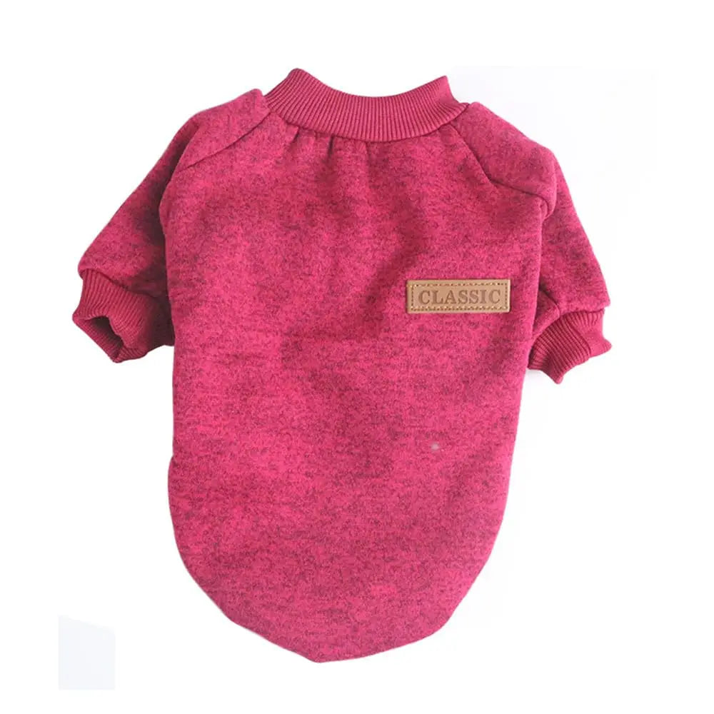 Dog Sweater Dog Clothes Warm Dog Sweater for Fall/Winter