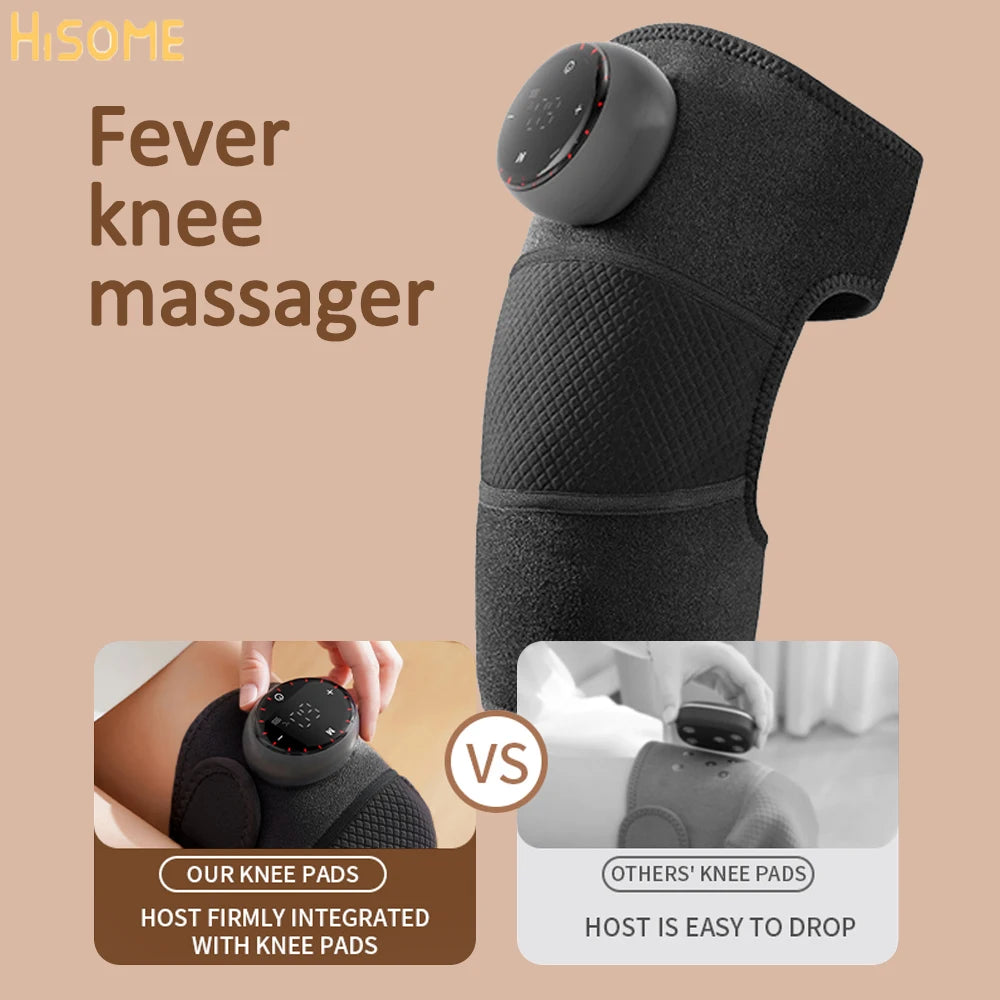 USB Heating Knee Massager Far Infrared 5 Levels Pad