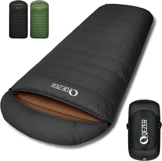 XL Four Seasons Oversized Ultralight Sleeping Bag For Adults For Camping And Hiking Nylon Shell