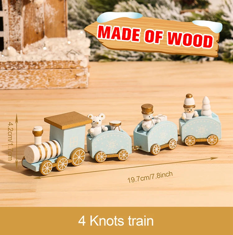 Christmas Train Decoration For Home Christmas Ornament 2024 2025 Decor