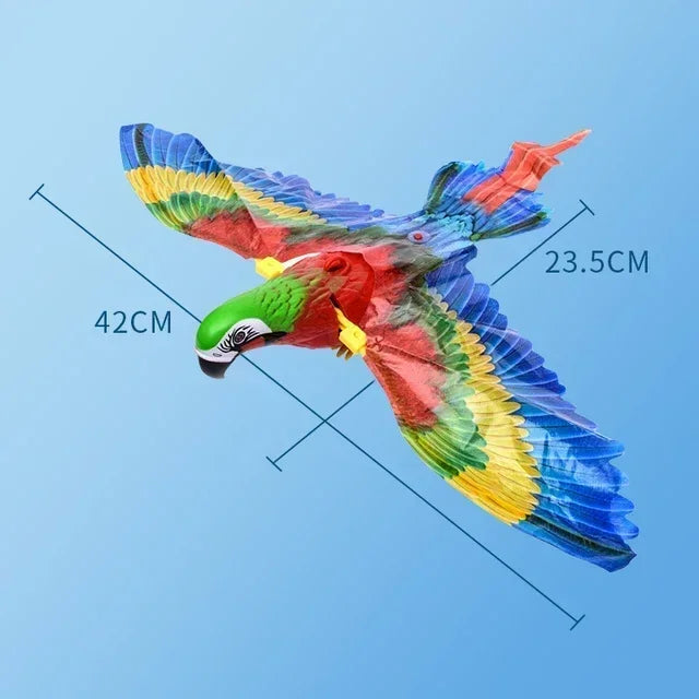 Interactive Electric Bird Cat Toys Hanging Flying Bird Teaser Scratch Rope Toy