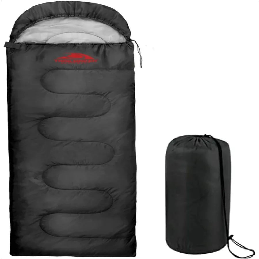 Cold Weather Hooded Sleeping Bag For Adults And Teens