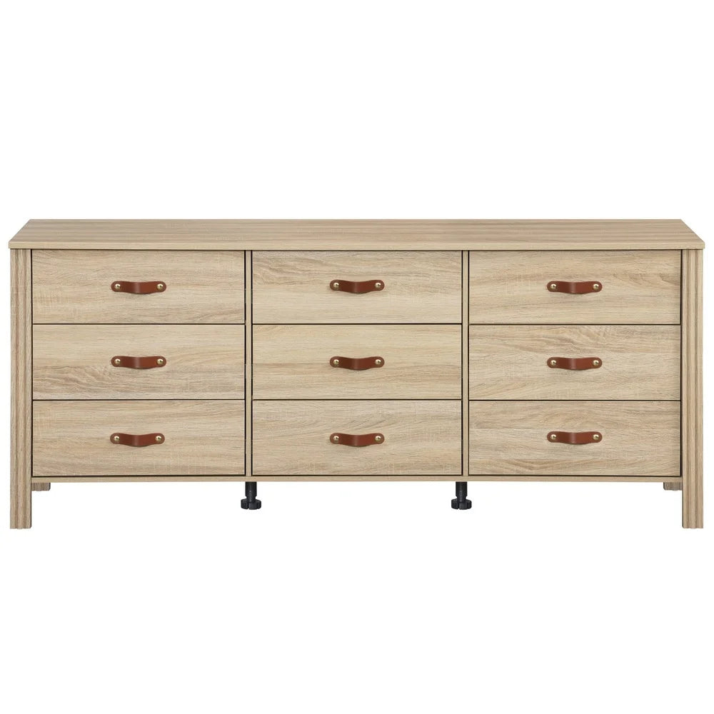 Large Storage 9 Drawer Dresser Multifunctional Organizer