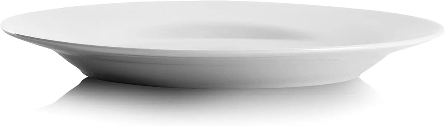 Simply White 7.5" Round Salad Plate, Set of 6