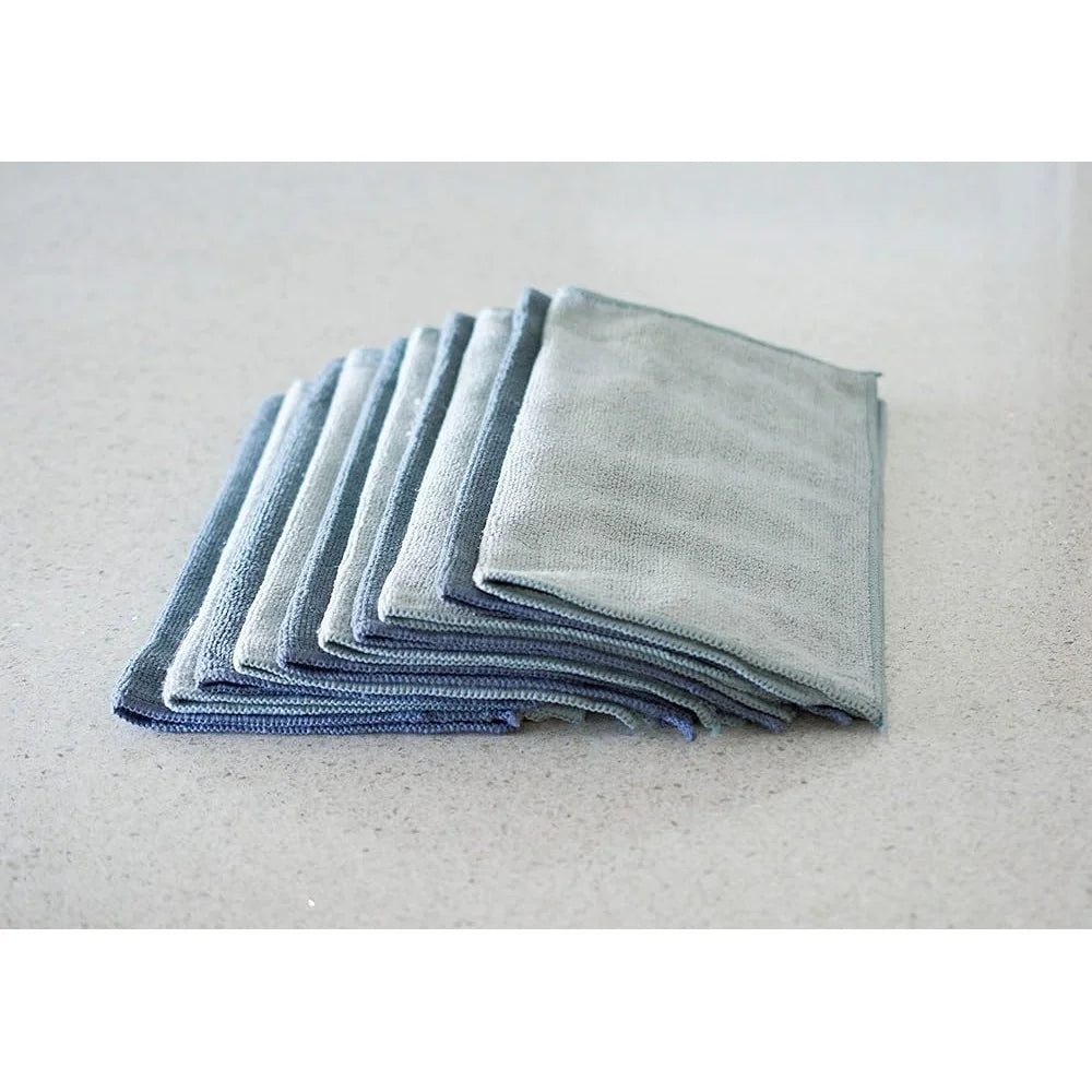 Reusable Microfiber Cleaning Cloths Set Of 20 Ultra Soft Absorbent Streak Free
