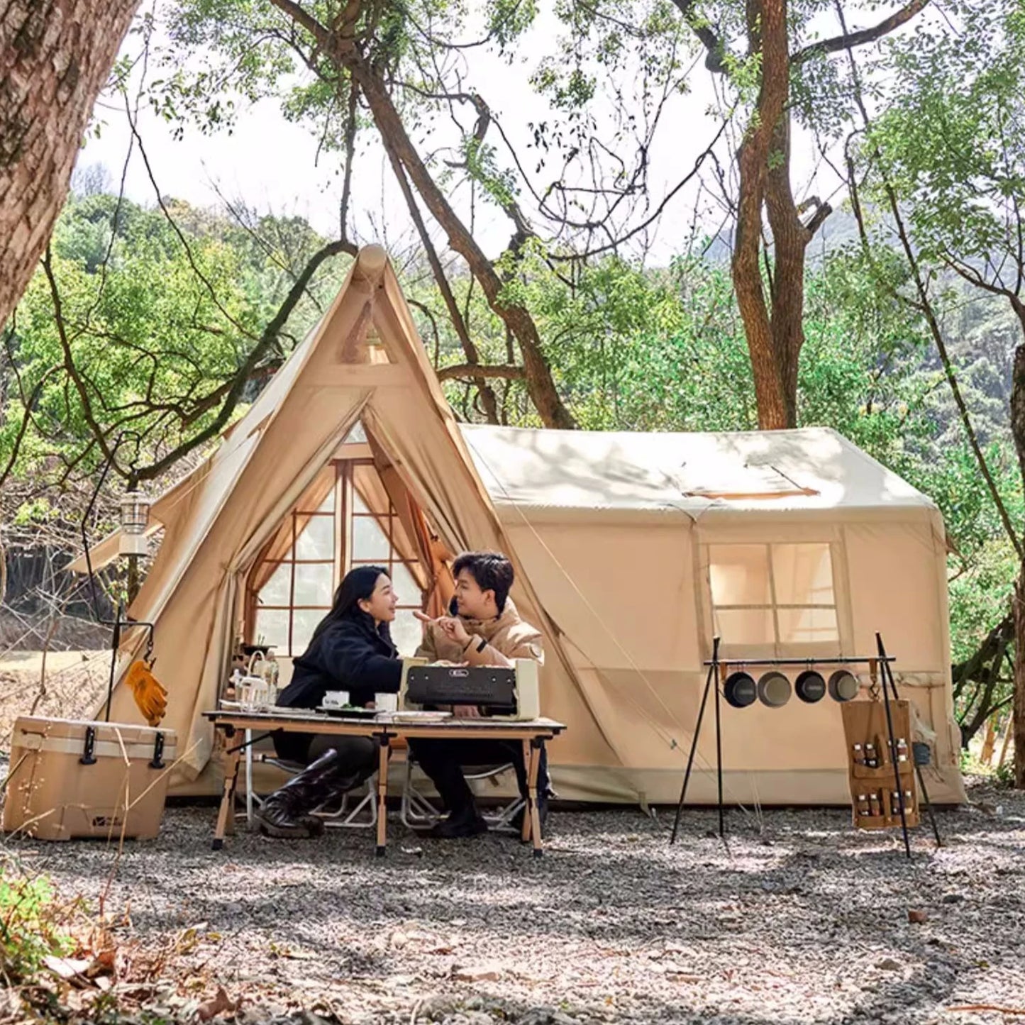 Large Inflatable Tent For 8 To 10 People 135 Sqft Tent