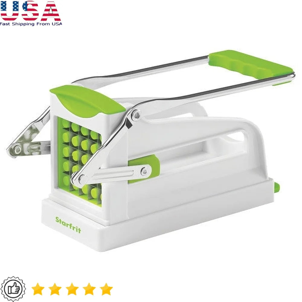 Stainless Fry Cutter With Removable Blade And Suction Base