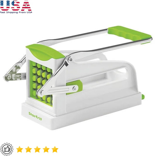 Stainless Fry Cutter With Removable Blade And Suction Base