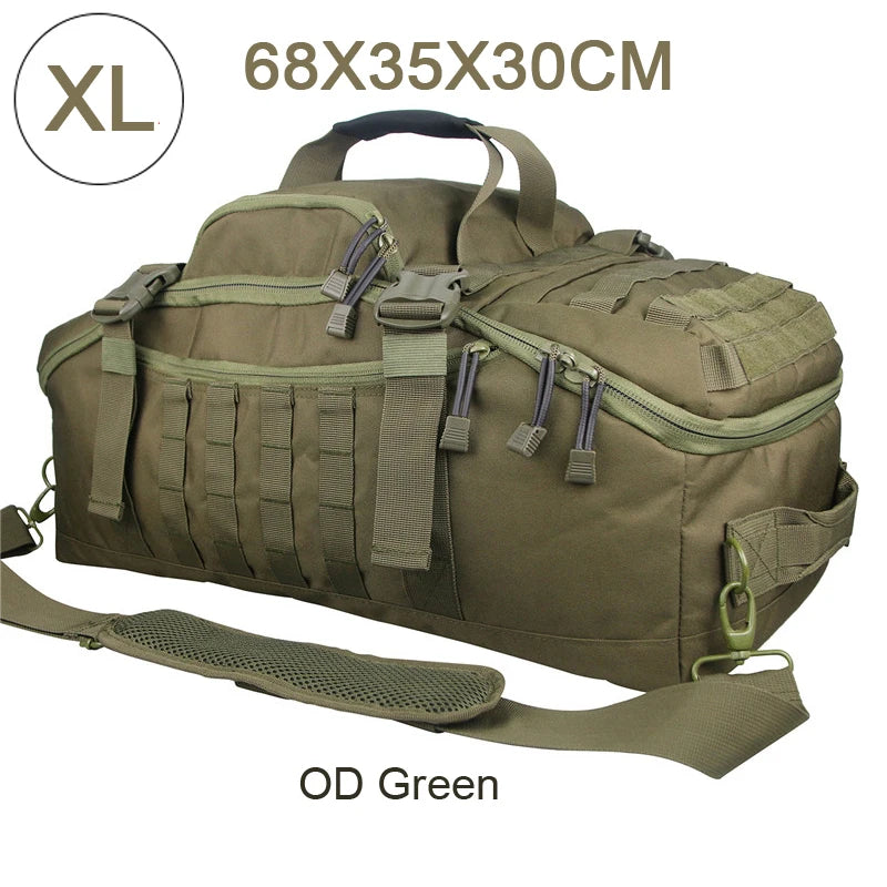 Molle Tactical Travel Bag 30L 45L 80L Large Duffle Gym Backpack