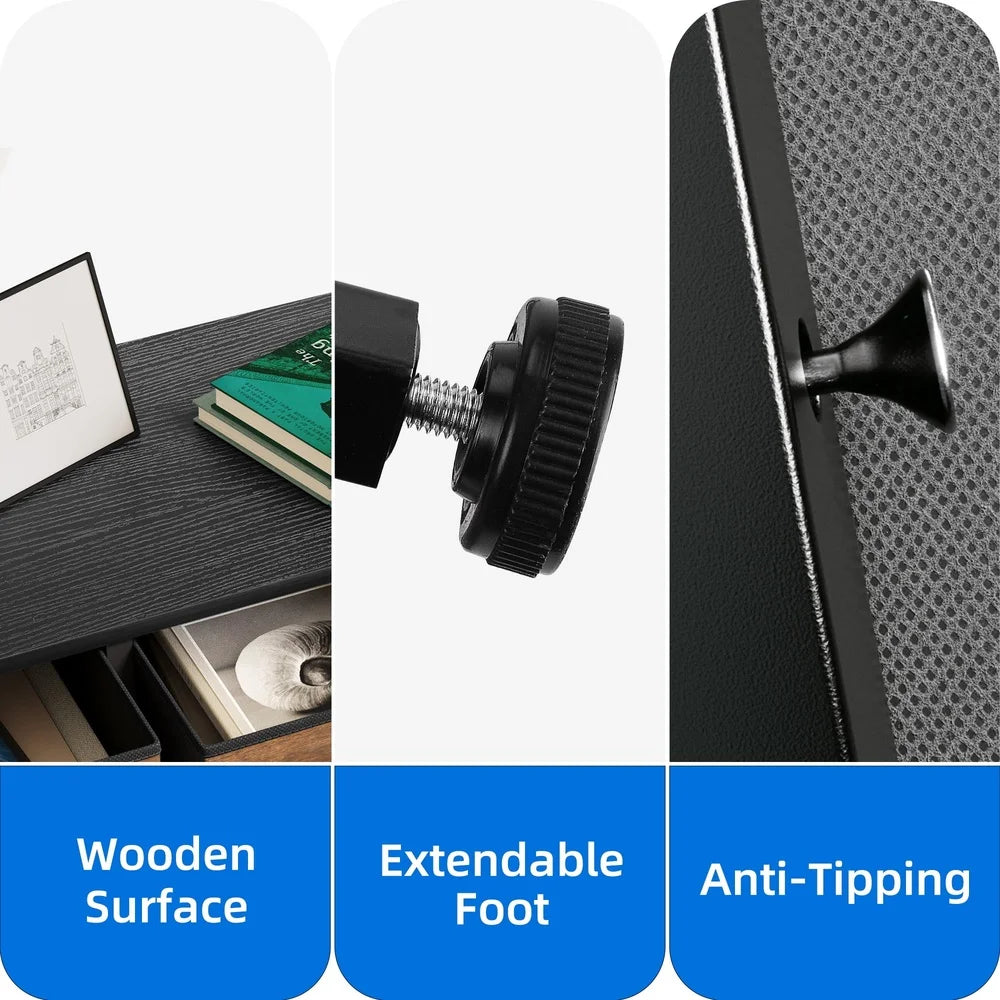 10 Drawer Fabric Dresser With Metal Frame For Closet