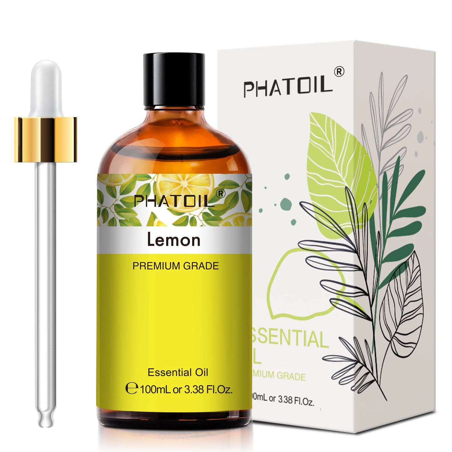 Phatoil 100ml Essential Oil For Diffuser Lavender Jasmine Vanilla Eucalyptus