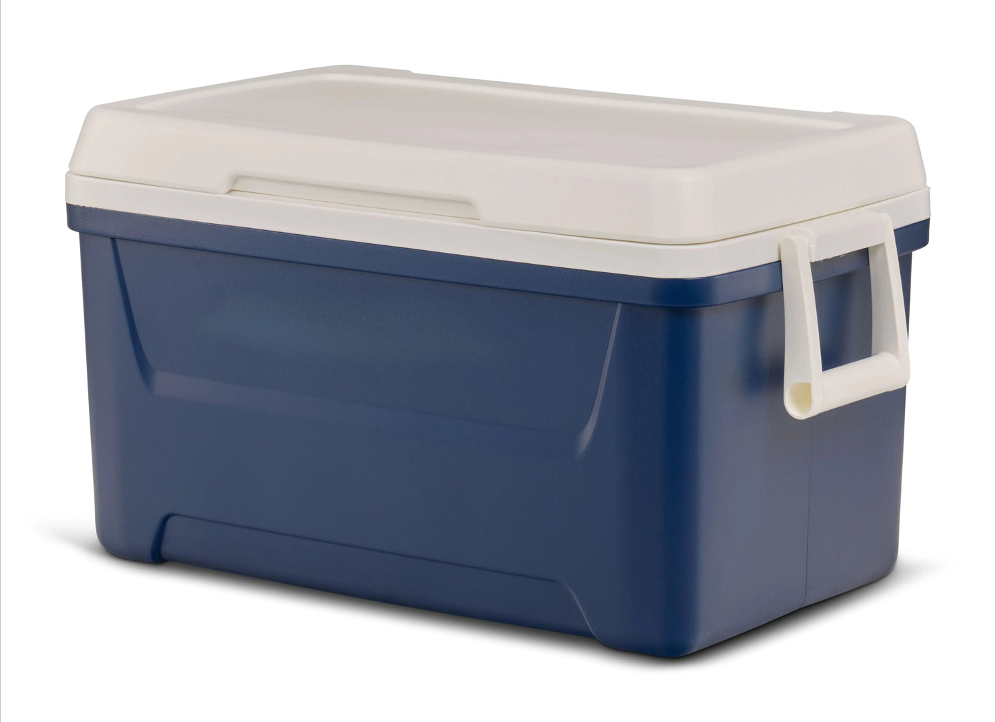 48-Quart Outdoor Picnic Camping Cooler, Red, Portable and Easy to Clean, Large Capacity, Perfect for Friends Gathering