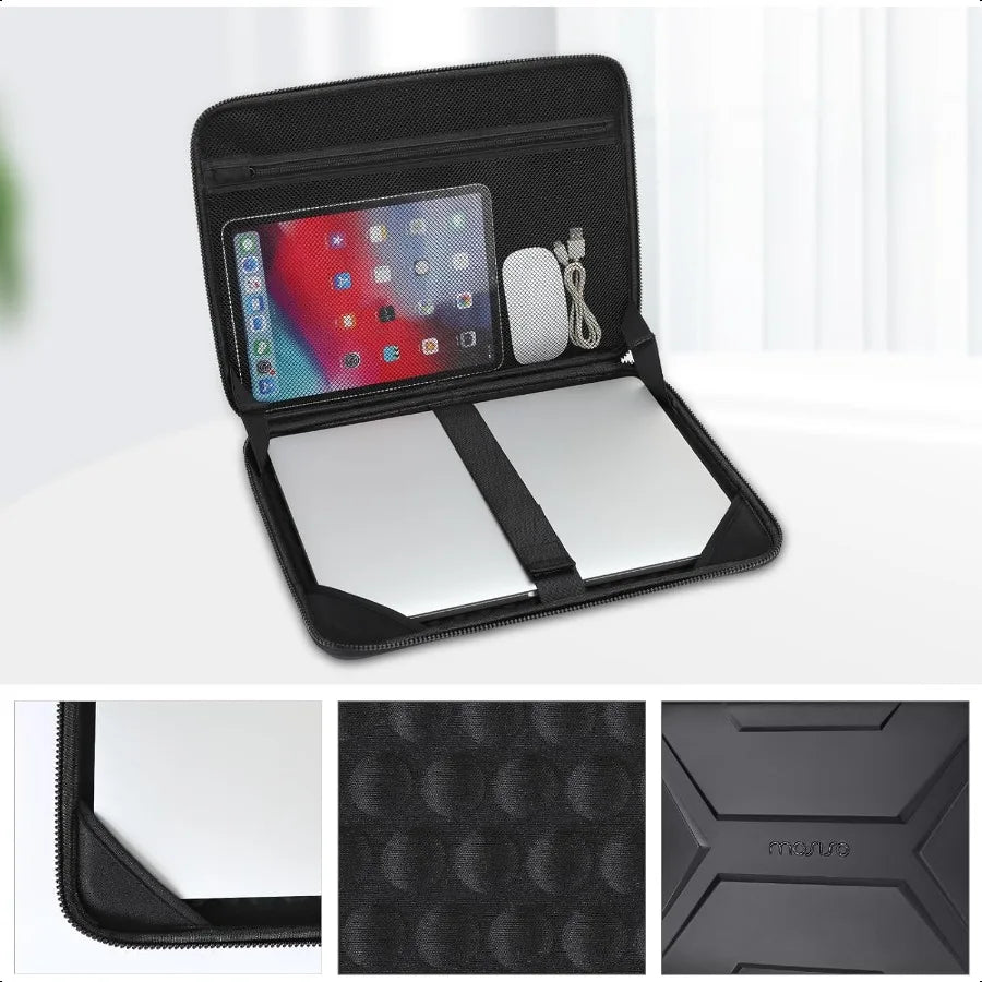 15.6 Inch Laptop Hard Case Waterproof Shockproof EVA Bag For HP Dell