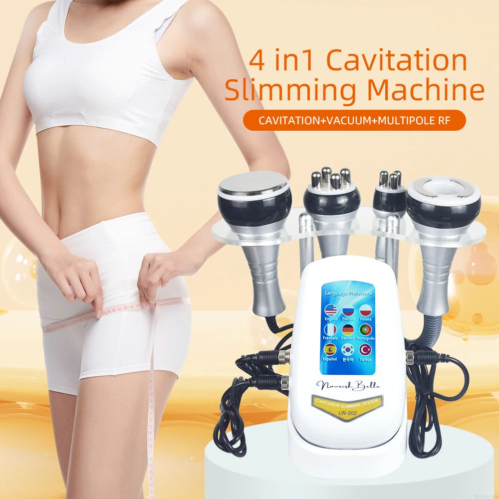 Three In One 40K Cavitation Massager For Body Tightening