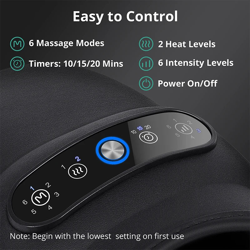 Wireless Hand Massager With Air Compression Palm Acupoint