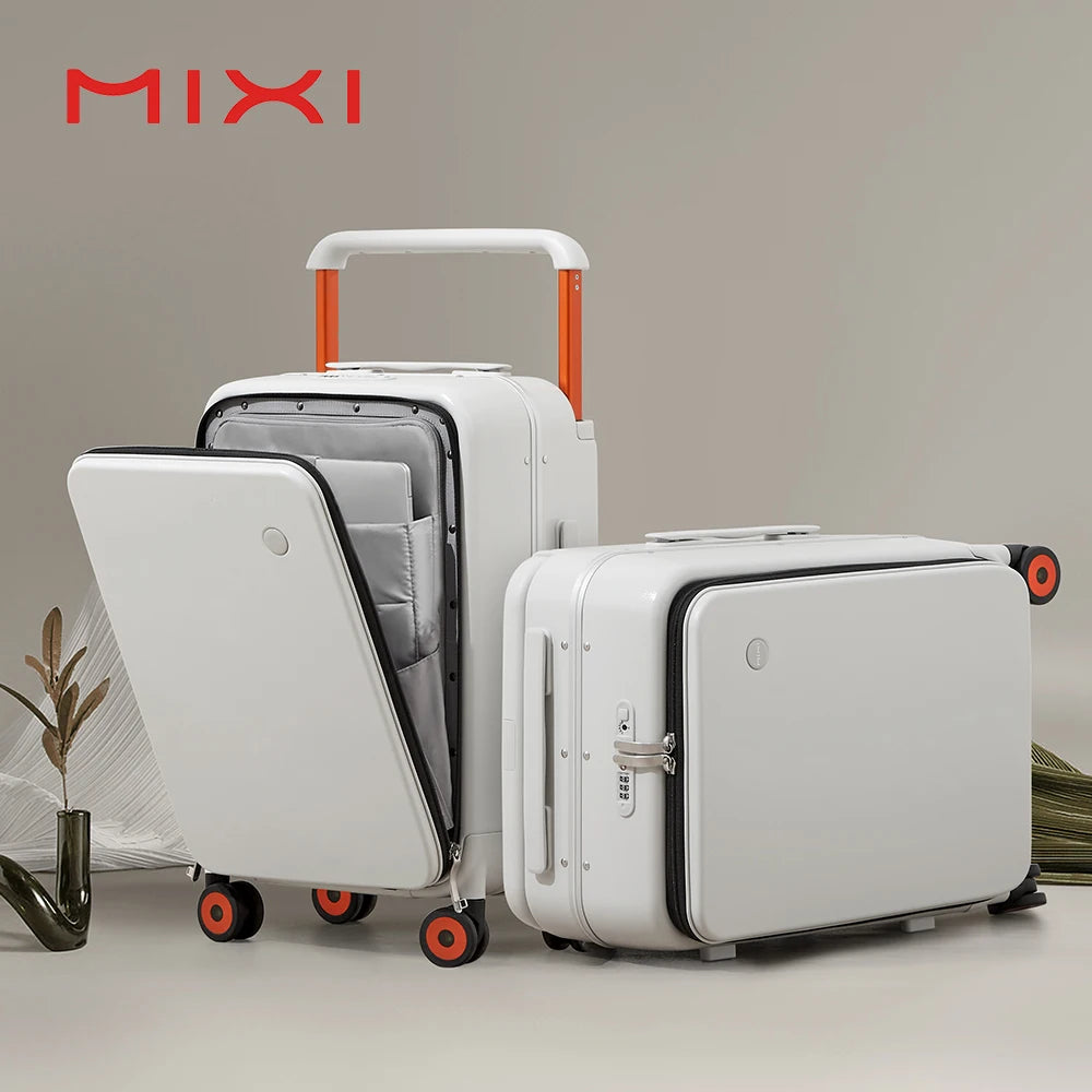 Mixi 2024 Handle Carry On Luggage 20 Inch Aluminum Frame
