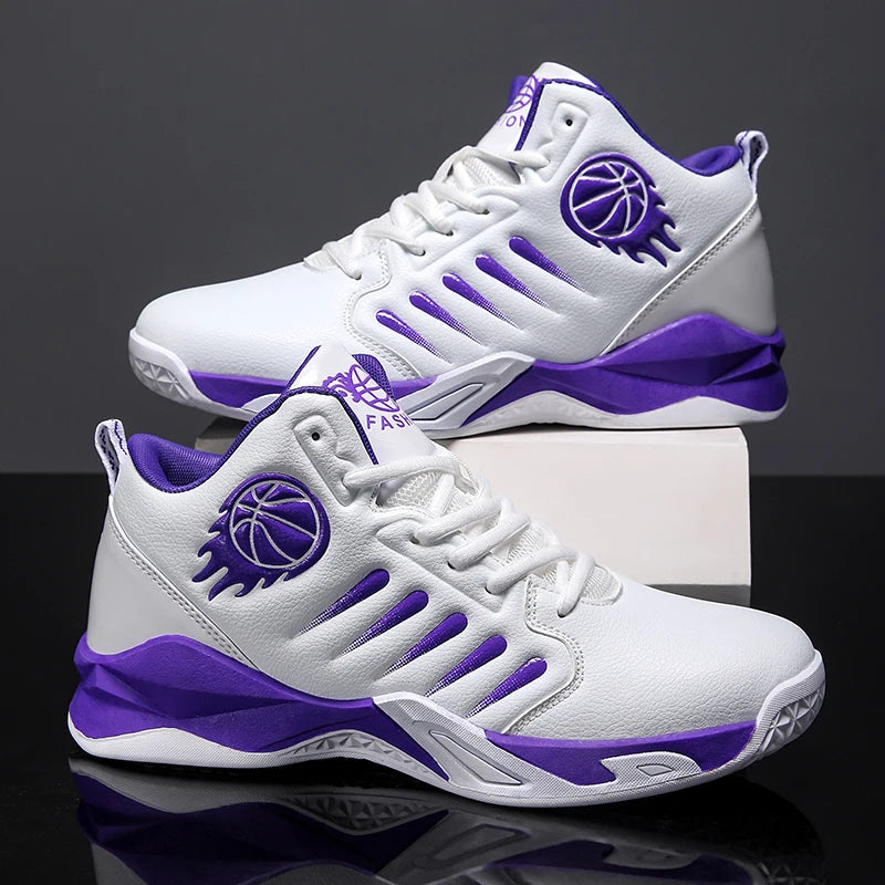 Men's Basketball Shoes Breathable Non Slip Sneakers