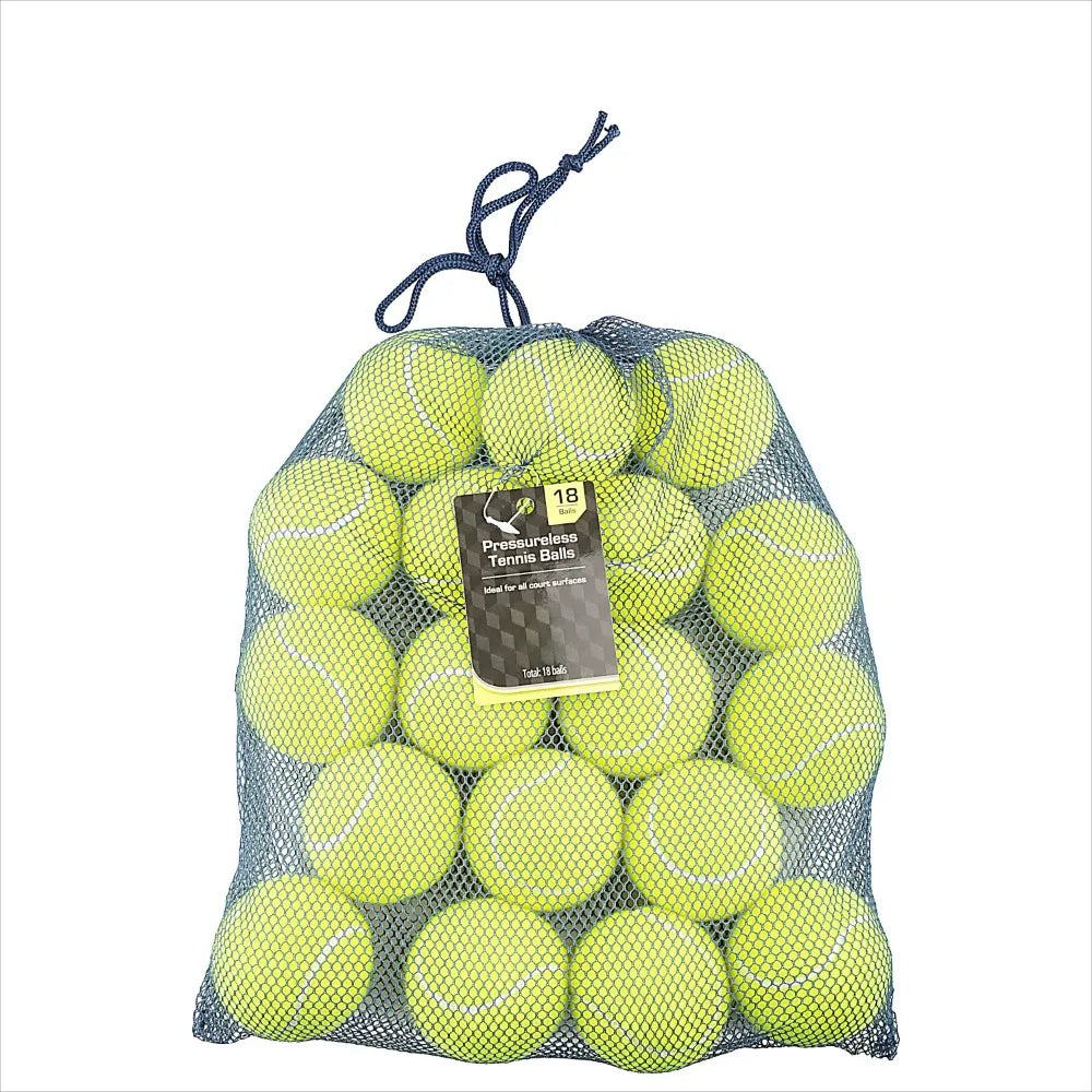 3 Packs Tennis Balls 18 Count Mesh Bag Court Surfaces