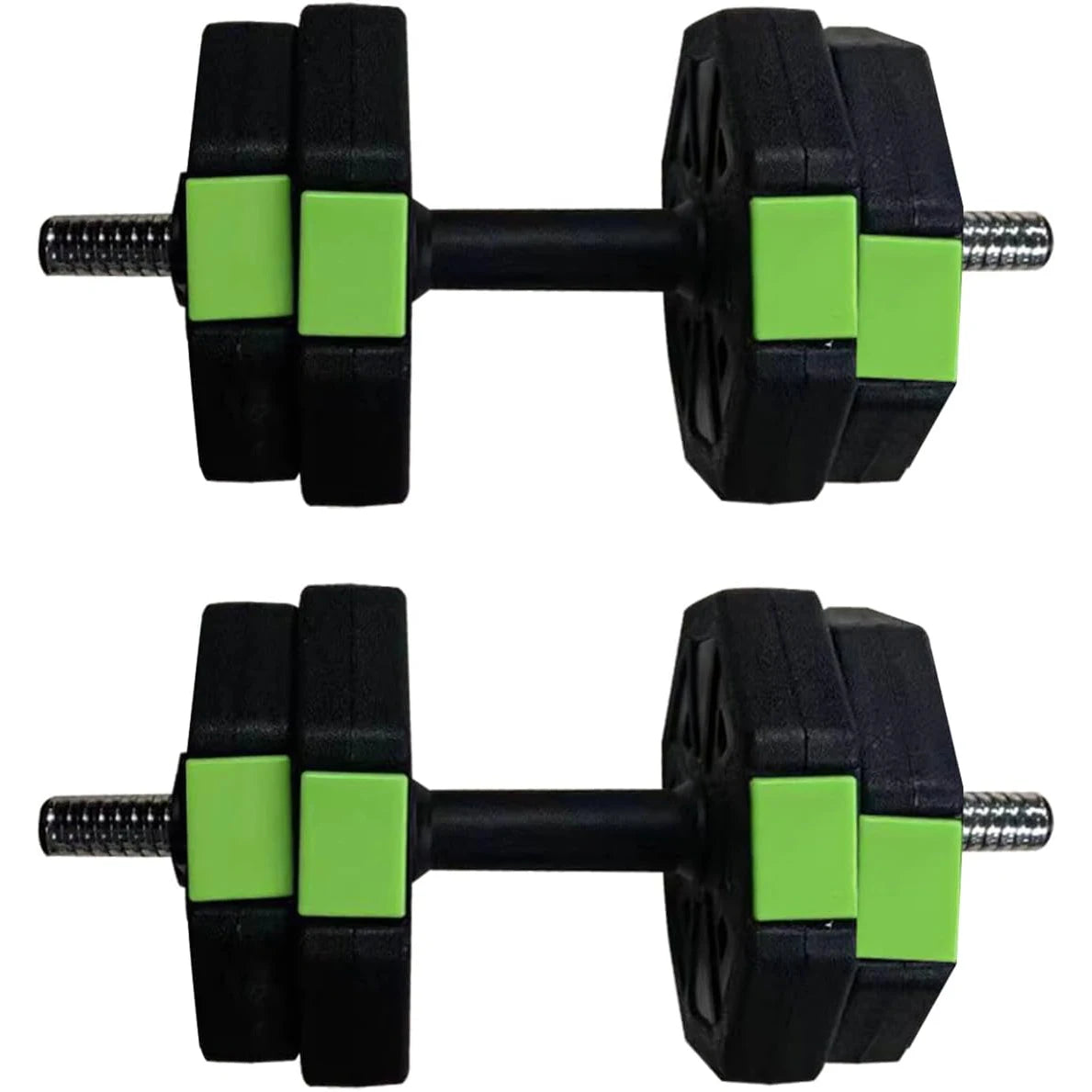 Adjustable Dumbbell Set Two In One With Iron Handle