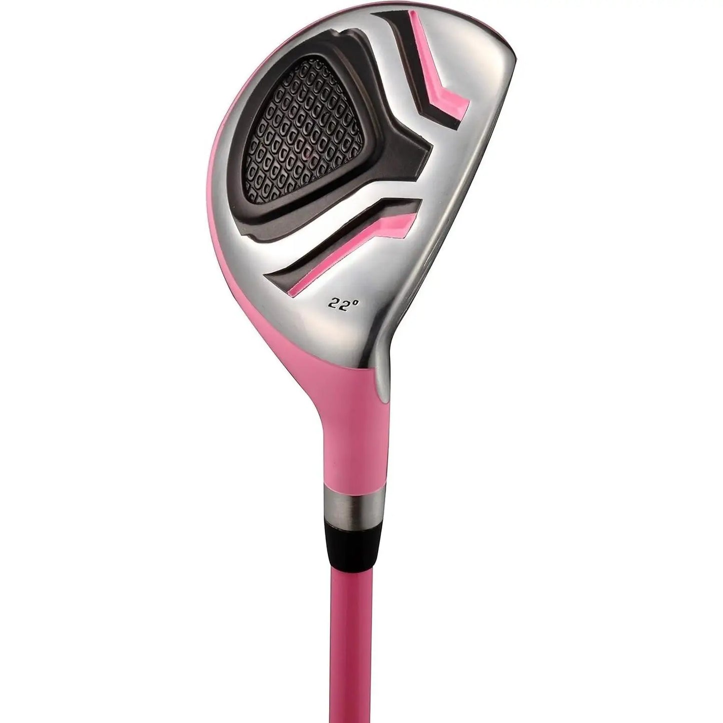 Kids Golf Club Set Right and Left Hand Graphite Shafts Bag