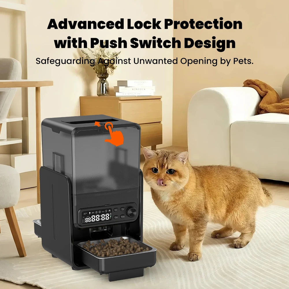 Cityflee Automatic Pet Feeder 5L Timed Portion Control